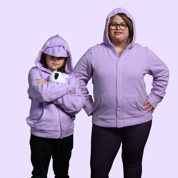Parent and Me Quiet Comfort Bundle of matching hoodies and joggers