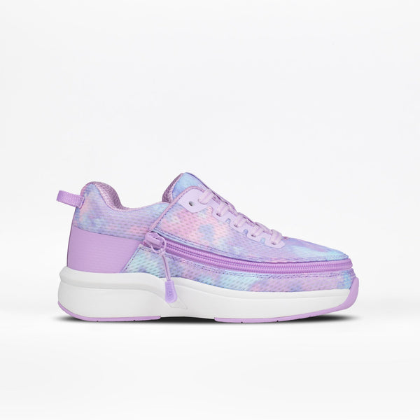 Lilac Watercolor BILLY Limitless zip-around shoe