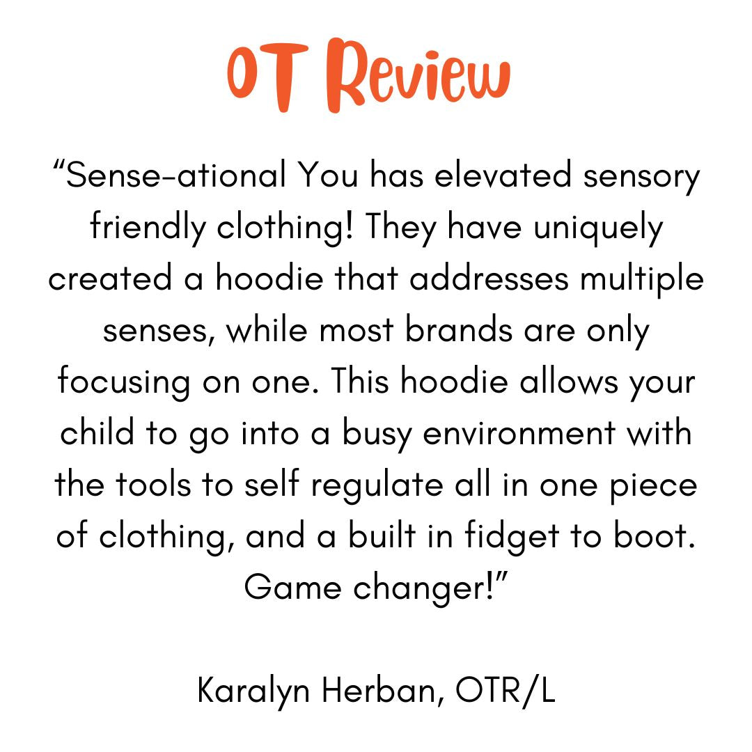 QuietSense™ Sound Reducing Sensory Hoodie
