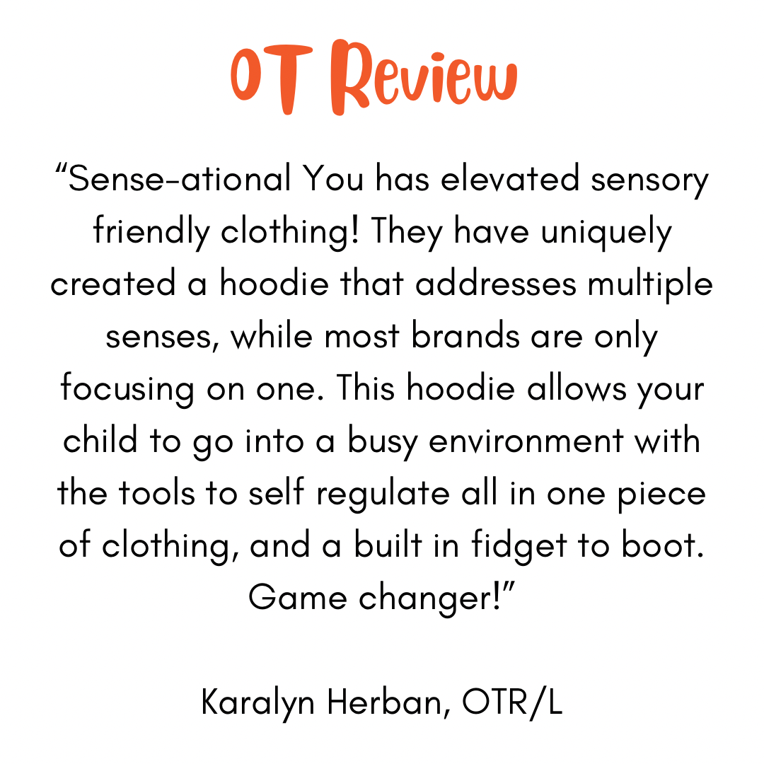 QuietSense Sound Reducing Sensory Hoodie