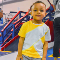 Sensory shirt in sensory play gym