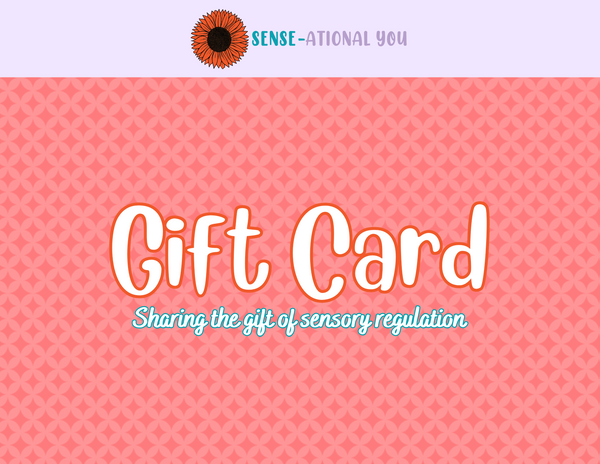Sense-ational You gift card
